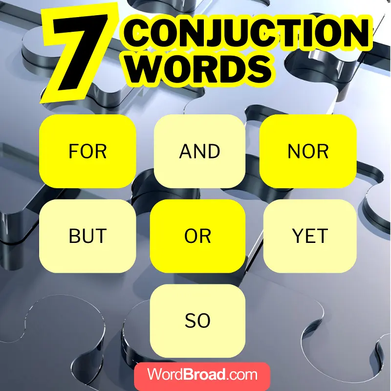 best conjunction words